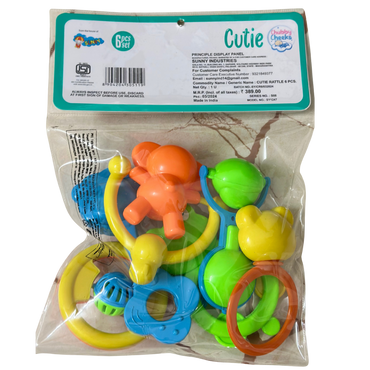 Cutie Rattle 6 Pcs for Kids
