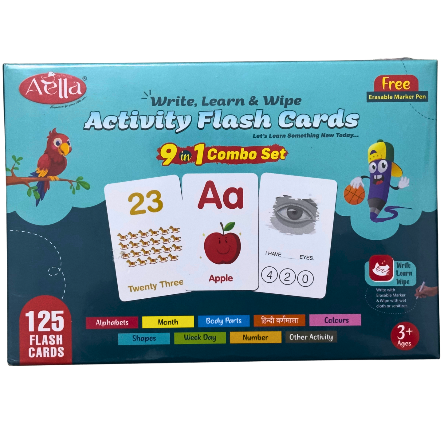 Activity Flash Cards - 9 in 1 Combo sets