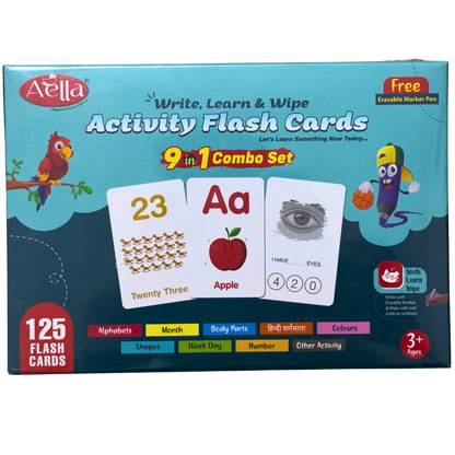 Activity Flash Cards - 9 in 1 Combo sets