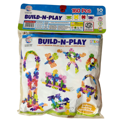 Build N Play Blocks - 190 Pieces