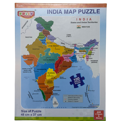 India Map Puzzle