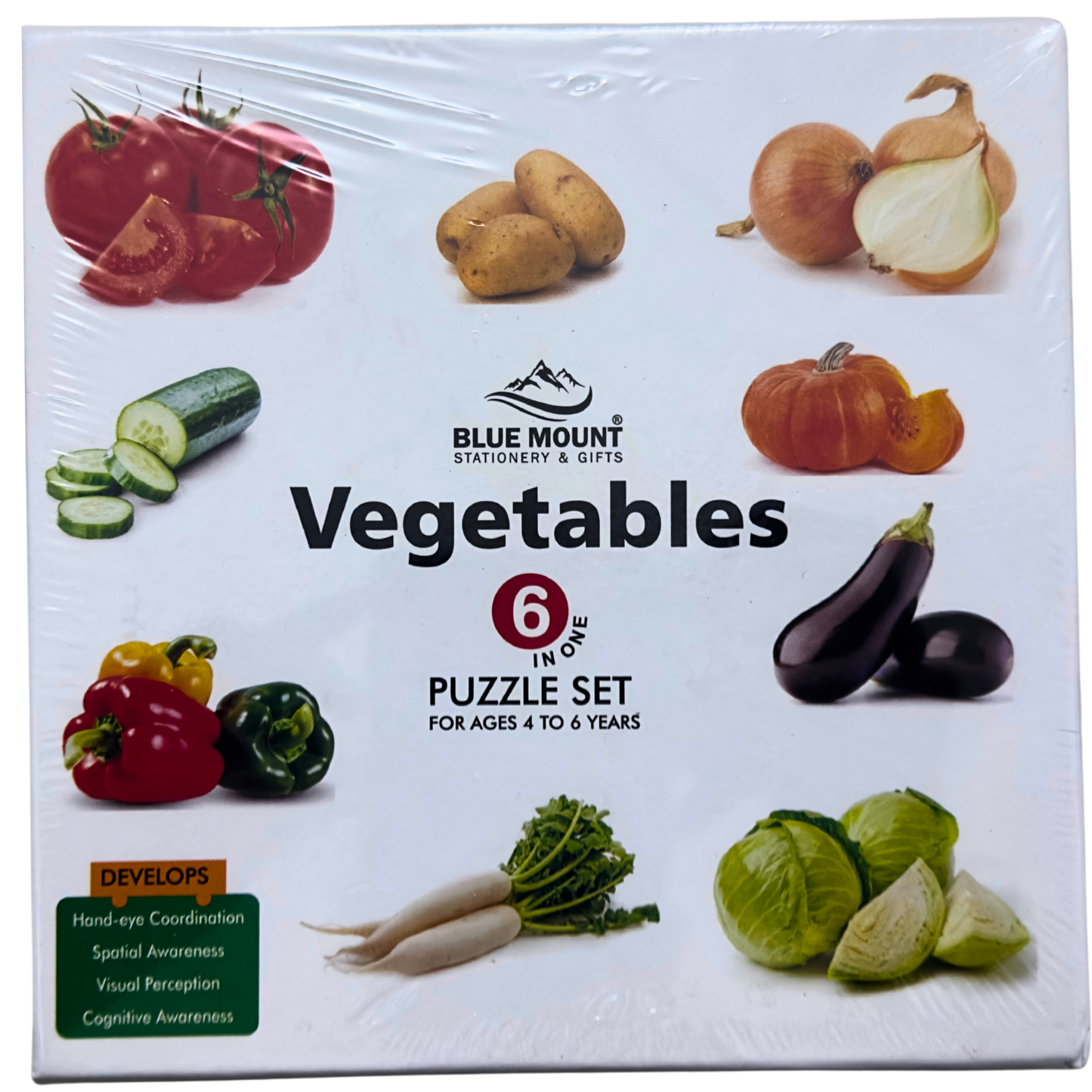 Vegetables Puzzle Set | For Ages 4 -6 Years