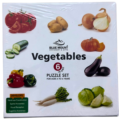 Vegetables Puzzle Set | For Ages 4 -6 Years